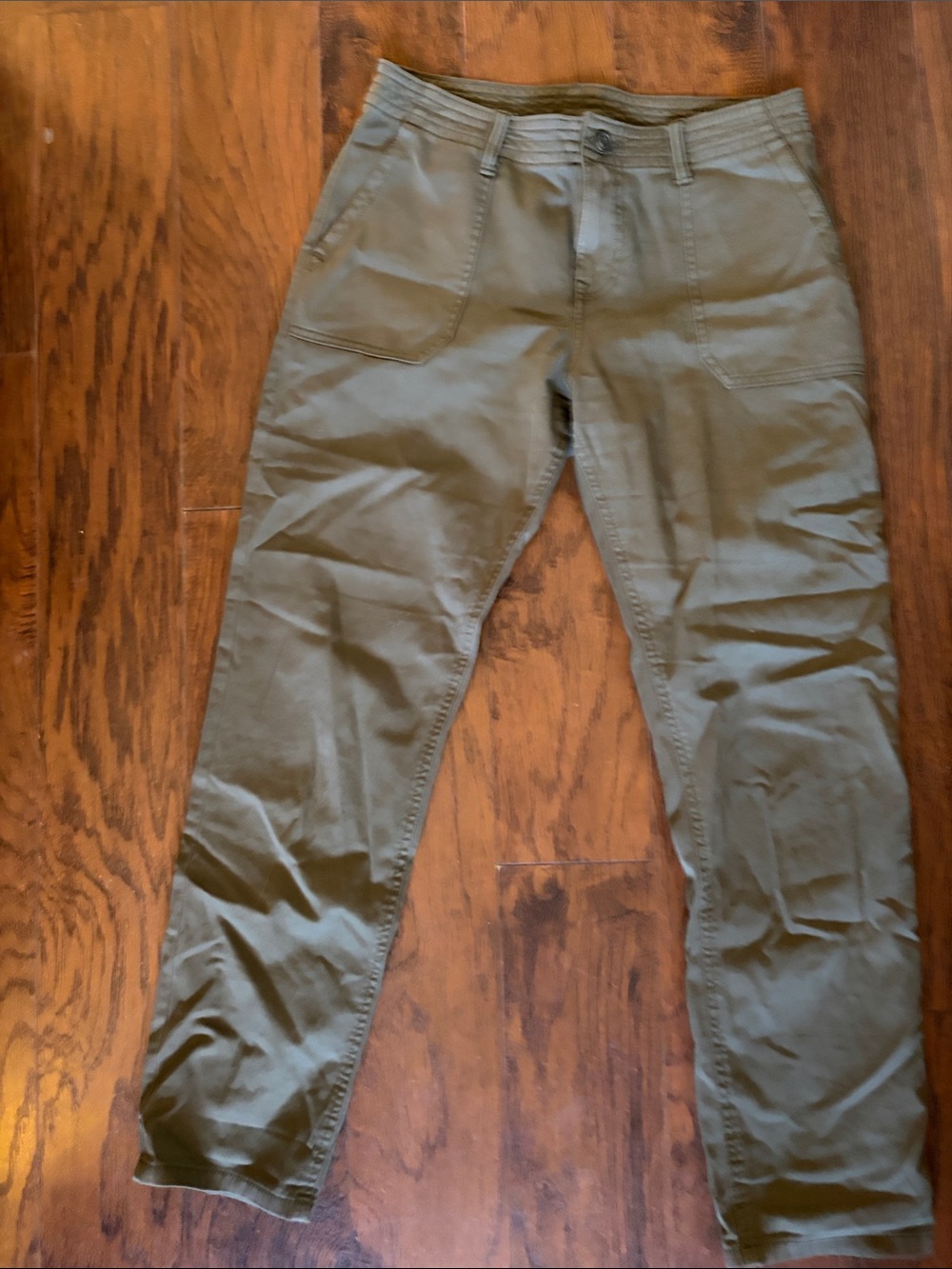 prAna Women’s Olive Green Hiking Pants Size 4 Outdoor Travel Stretch